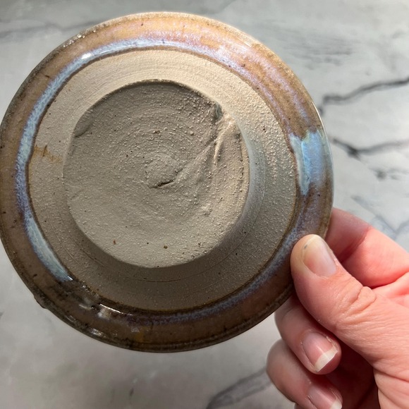 Colorful and Celestial Pottery Trinket Dish - Picture 3 of 3